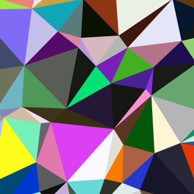 Arka plan çok renkli geometrik poligonal.