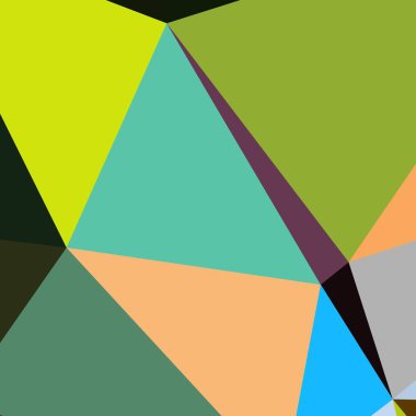 Arka plan çok renkli geometrik poligonal.