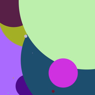 Daire geometrik şaşırtıcı arka plan çok renkli desen.