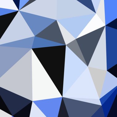 Arka plan poligonal sorunsuz üçgen renk desen.