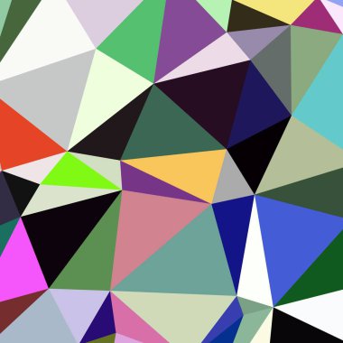 Arka plan çok renkli geometrik poligonal.