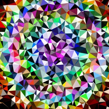 Arka plan poligonal sorunsuz üçgen renk desen.