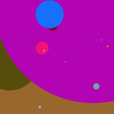 Daire geometrik güzel arka plan çok renkli desen.