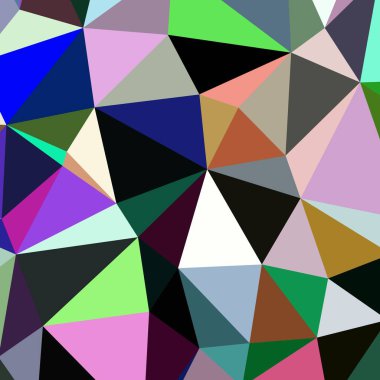 Arka plan çok renkli geometrik poligonal.