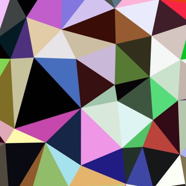 Arka plan çok renkli geometrik poligonal.