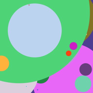 Daire geometrik güzel arka plan çok renkli desen.