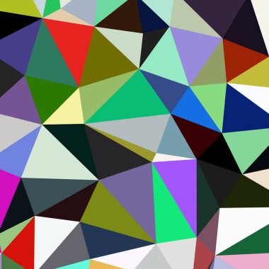 Arka plan çok renkli geometrik poligonal.