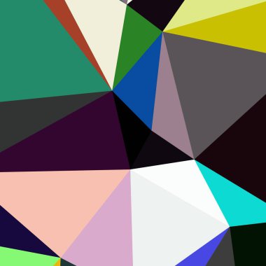 Arka plan çok renkli geometrik poligonal.