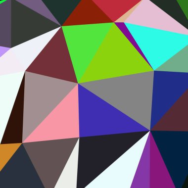 Arka plan çok renkli geometrik poligonal.