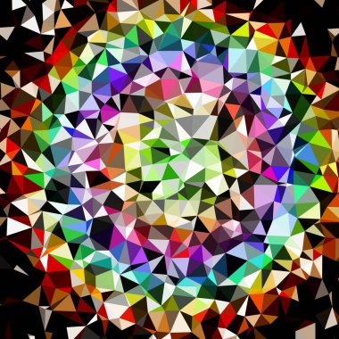 Arka plan çok renkli geometrik poligonal.