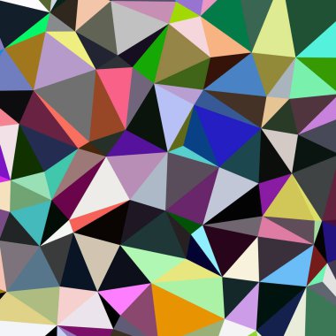 Arka plan çok renkli geometrik poligonal.