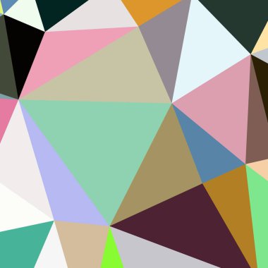 Arka plan çok renkli geometrik poligonal.