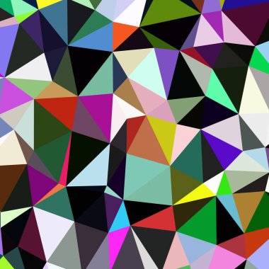 Arka plan çok renkli geometrik poligonal.