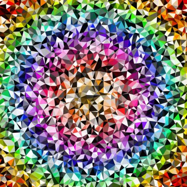 Arka plan çok renkli geometrik poligonal.