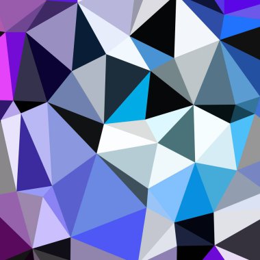 Arka plan çok renkli geometrik poligonal.