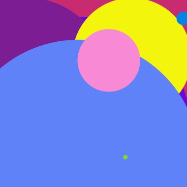 Daire geometrik yeni arka plan çok renkli desen.