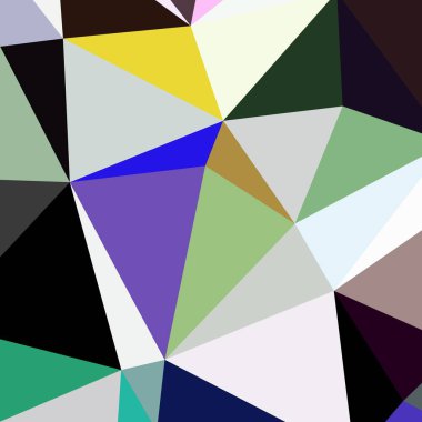 Arka plan çok renkli geometrik poligonal.