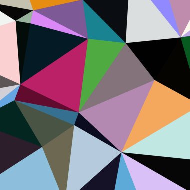 Arka plan çok renkli geometrik poligonal.