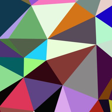 Arka plan çok renkli geometrik poligonal.