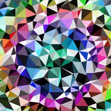 Arka plan çok renkli geometrik poligonal.