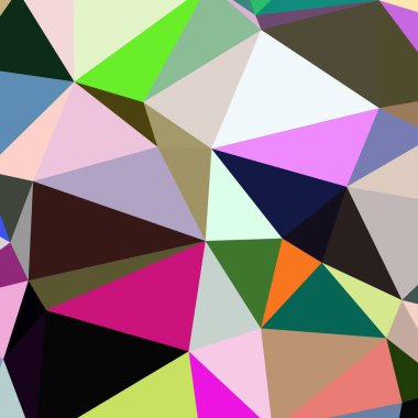 Arka plan çok renkli geometrik poligonal.