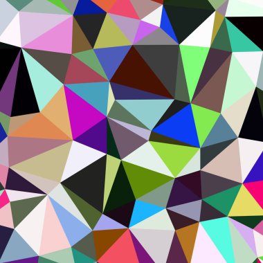 Arka plan çok renkli geometrik poligonal.