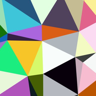 Arka plan çok renkli geometrik poligonal.