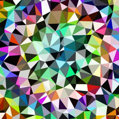 Arka plan çok renkli geometrik poligonal.