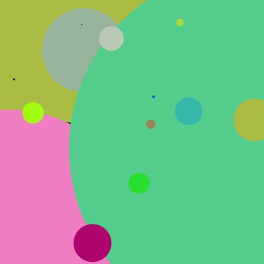 Daire geometrik şaşırtıcı arka plan çok renkli desen.