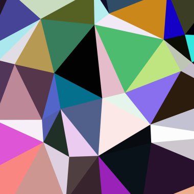 Arka plan çok renkli geometrik poligonal.