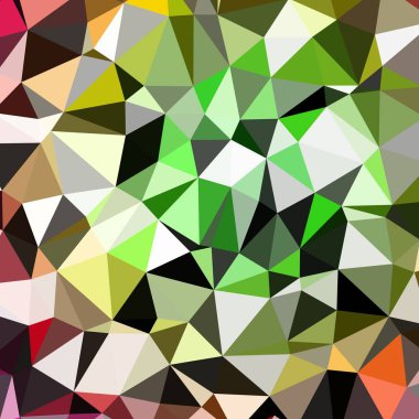 Arka plan poligonal sorunsuz üçgen renk desen.