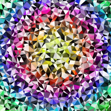 Arka plan çok renkli geometrik poligonal.