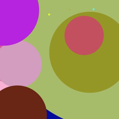 Daire geometrik yeni arka plan çok renkli desen.