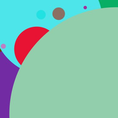 Daire geometrik zarif arka plan çok renkli desen.