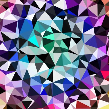 Arka plan çok renkli geometrik poligonal.