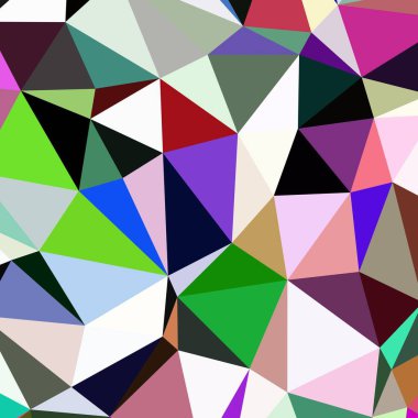 Arka plan çok renkli geometrik poligonal.