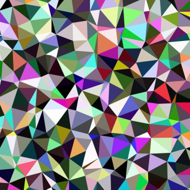 Arka plan poligonal sorunsuz üçgen renk desen.
