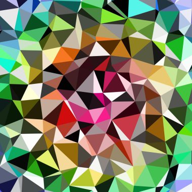 Arka plan çok renkli geometrik poligonal.