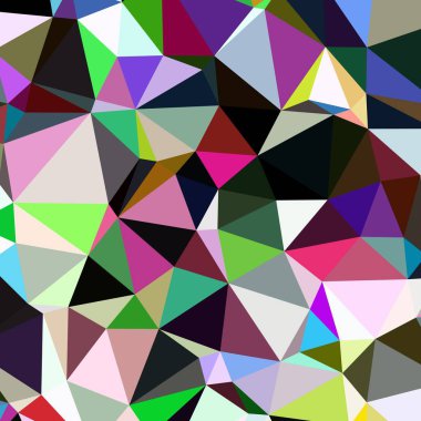 Arka plan çok renkli geometrik poligonal.