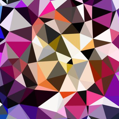 Arka plan çok renkli geometrik poligonal.