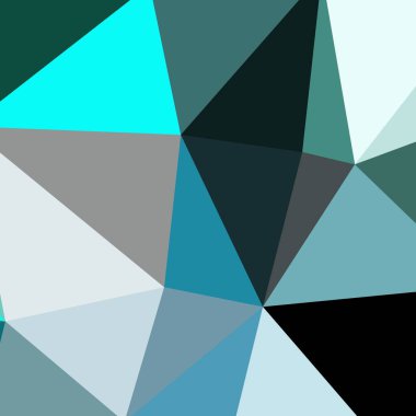 Arka plan poligonal sorunsuz üçgen renk desen.