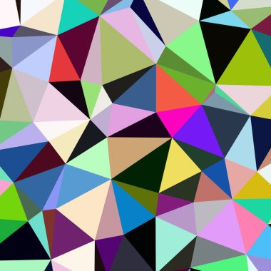 Arka plan çok renkli geometrik poligonal.