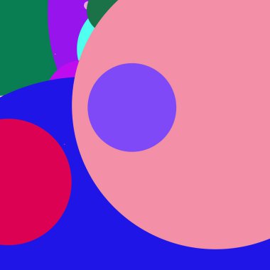 Daire geometrik büyük arka plan çok renkli desen.