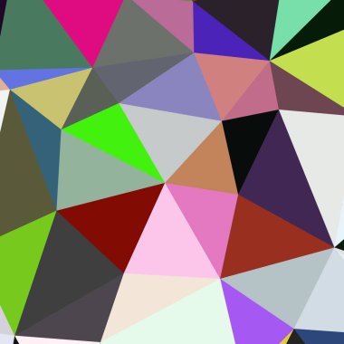 Arka plan çok renkli geometrik poligonal.