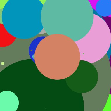 Daire geometrik yeni arka plan çok renkli desen.