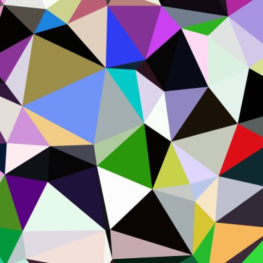 Arka plan çok renkli geometrik poligonal.