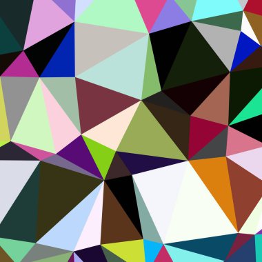 Arka plan çok renkli geometrik poligonal.