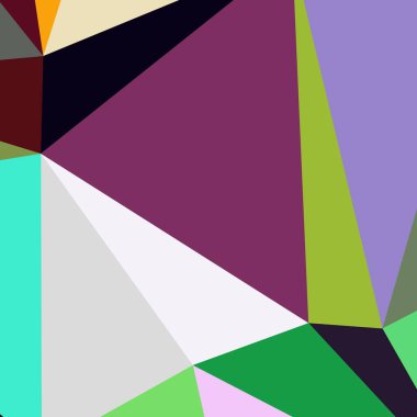 Arka plan çok renkli geometrik poligonal.