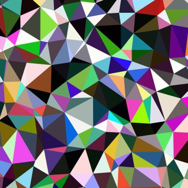 Arka plan çok renkli geometrik poligonal.