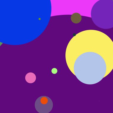 Daire geometrik şaşırtıcı arka plan çok renkli desen.